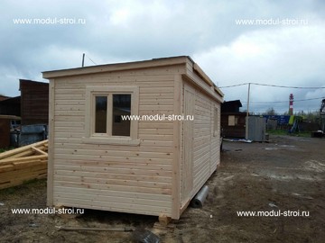 Фото деревянных бытовок 25