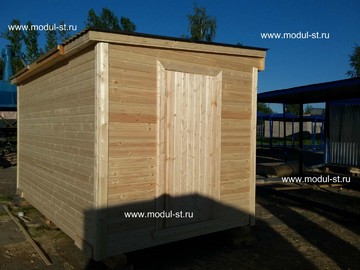 Фото деревянных бытовок 34