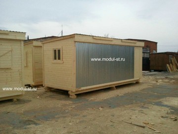 Фото деревянных бытовок 37