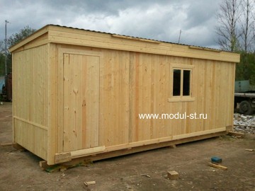 Фото деревянных бытовок 66